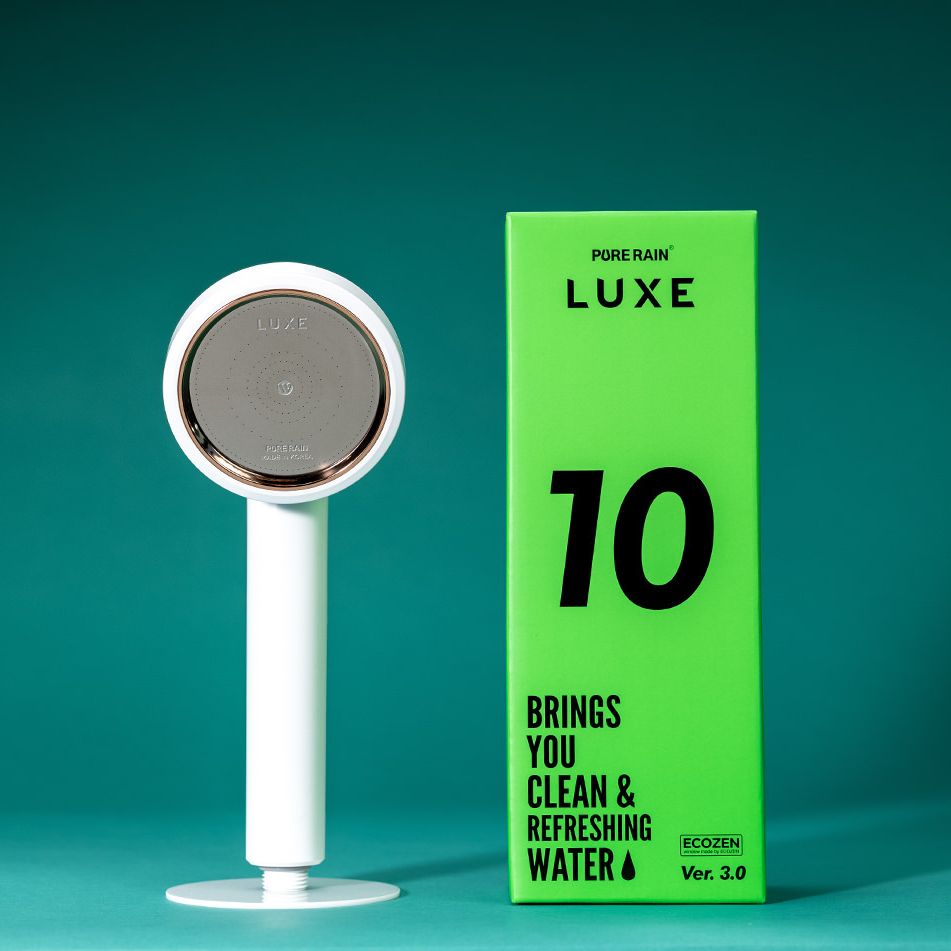 PURE RAIN LUXE SHOWER BRINGS YOU CLEAN WATER