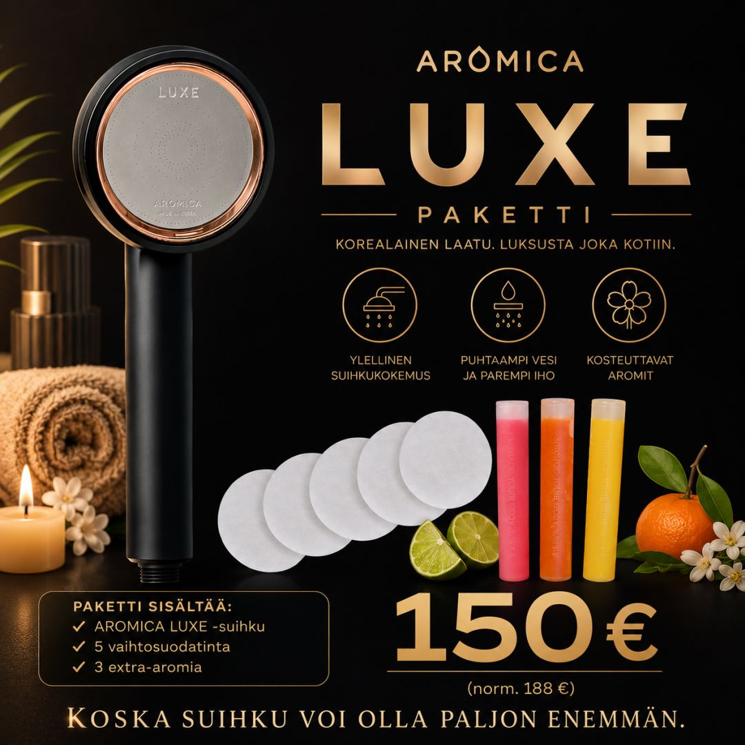 Aromica LUXE Premium -suihkupaketti